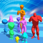Stickmen Crowd Fight