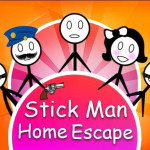 Stickman Home Escape